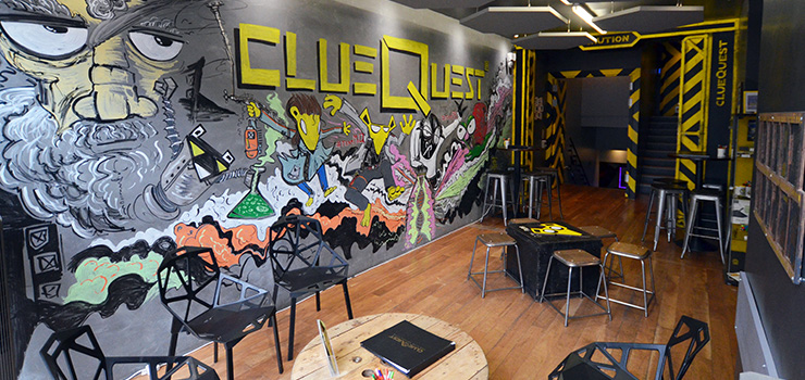 Corporate Team Building Activities in London | clueQuest Escape Room Corporate Escape Room