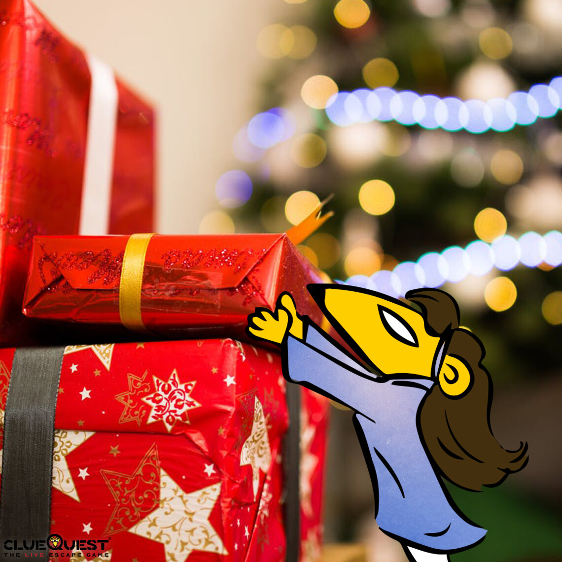 Mrs Q Giving a Present