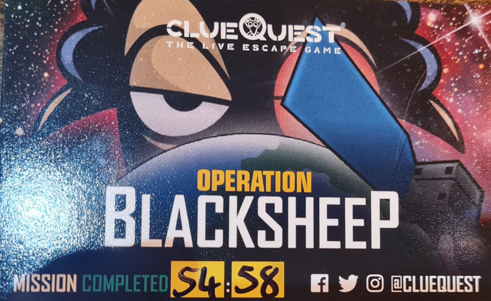 Amazing challenge - review of Operation BlackSheep Operation BlackSheep