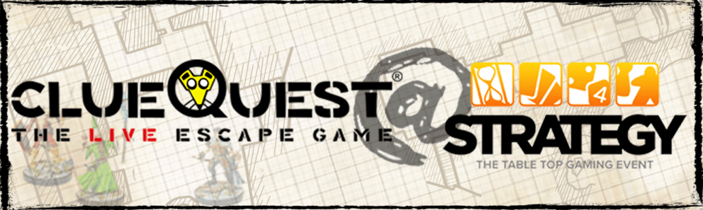 clueQuest The Live Escape Game at Strategy The Table Top Gaming Event