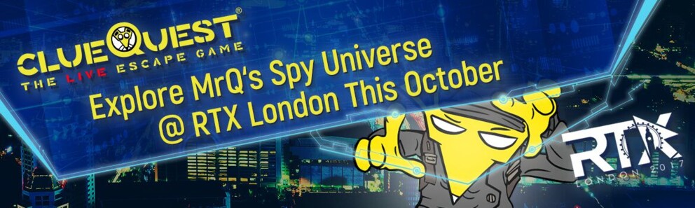Enrol in Secret Agent Boot(h) camp with clueQuest and RTX London.