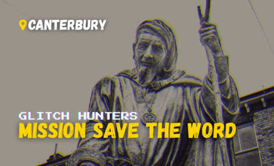 Glitch Hunters Canterbury outdoor game in the UK