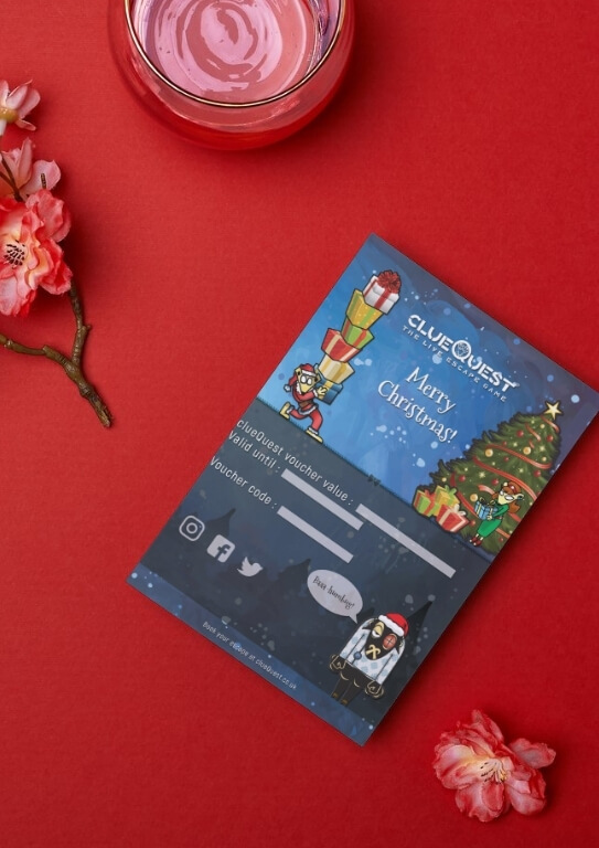 clueQuest Xmas Gift Vouchers