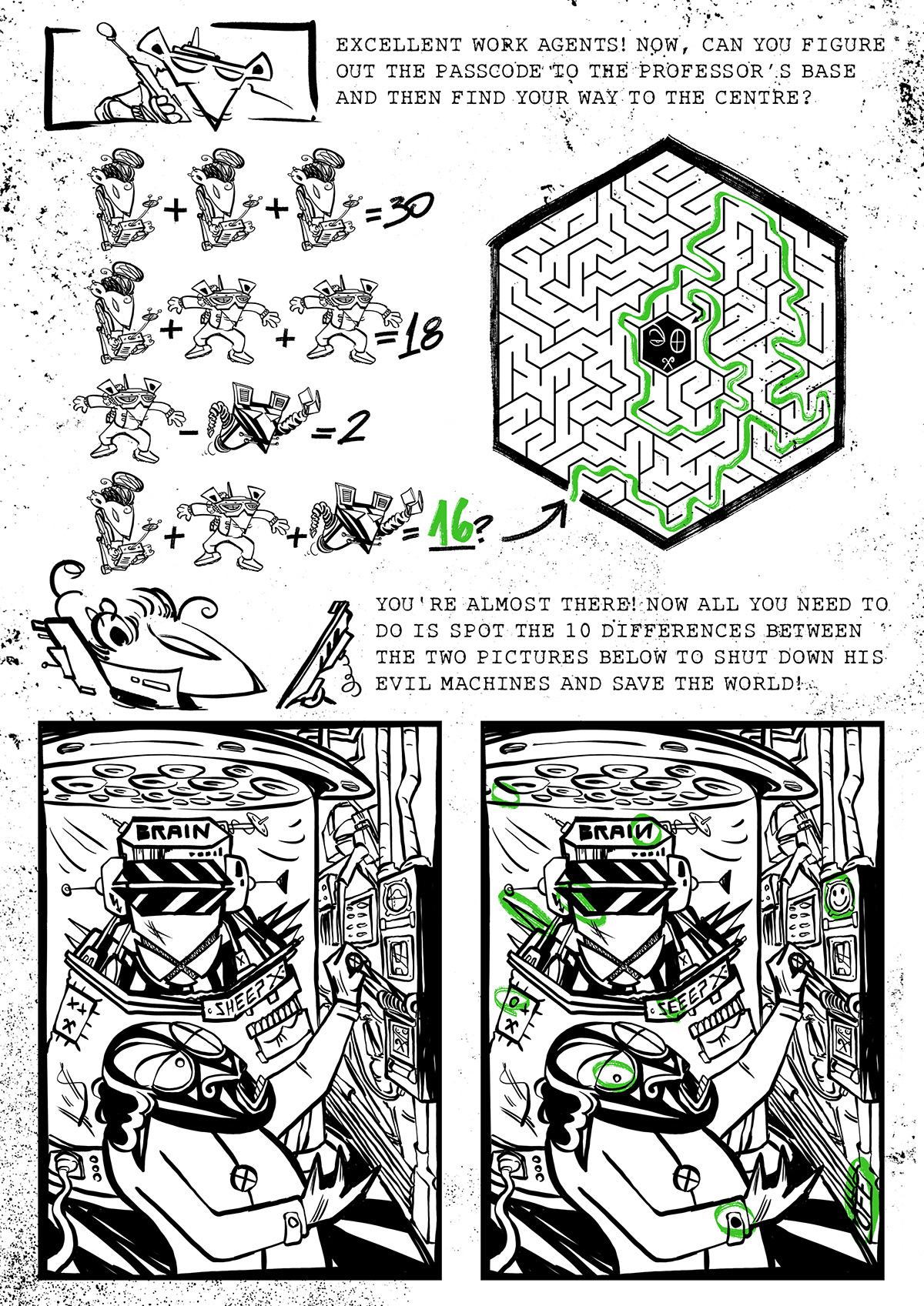 Site - Training exercises for young agents