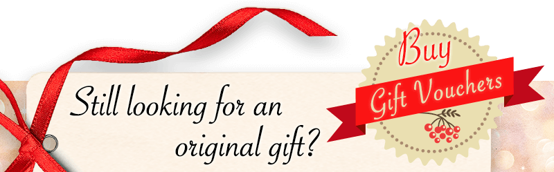 XMAS voucher - buy Gift Vouchers - Still looking for an original gift?