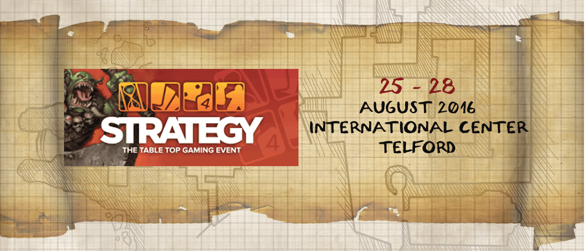 Strategy the table top gaming event August 2016 International center Telford