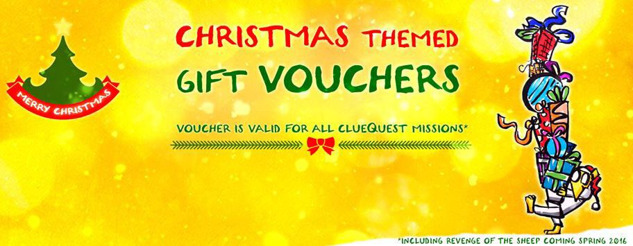 clueQuest xmas voucher